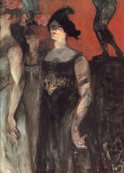 Messalina zwischen zwei Komparsen von Henri de Toulouse Lautrec